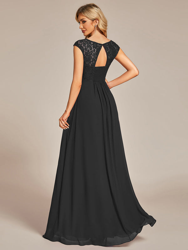 Maxi Long Hollow Lace Evening Dresses