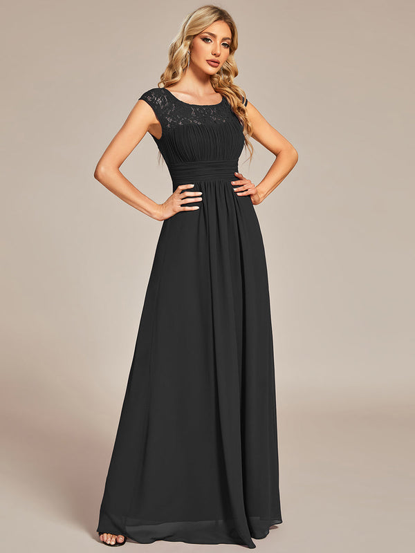 Maxi Long Hollow Lace Evening Dresses