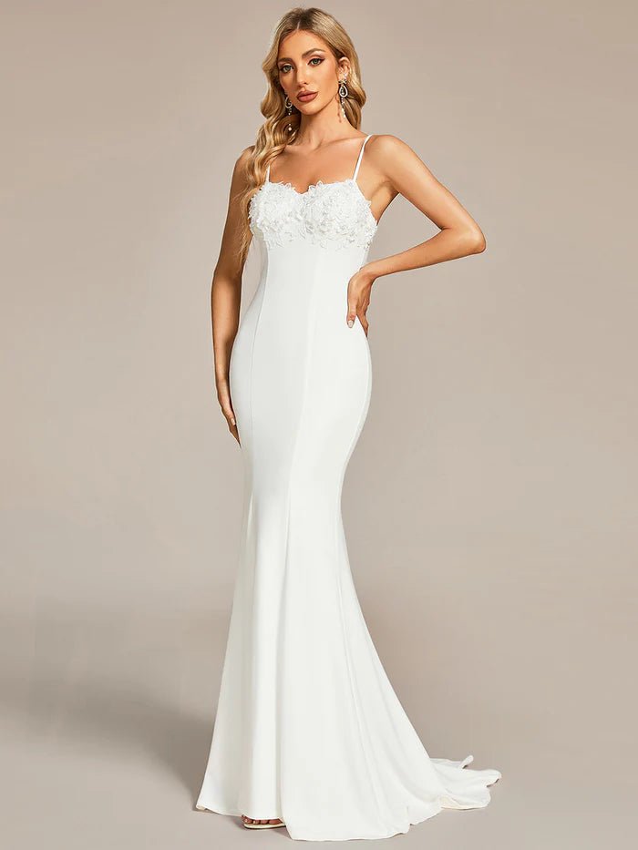 Gorgeous Mermaid Spaghetti Straps Wedding Dresses - CALABRO®