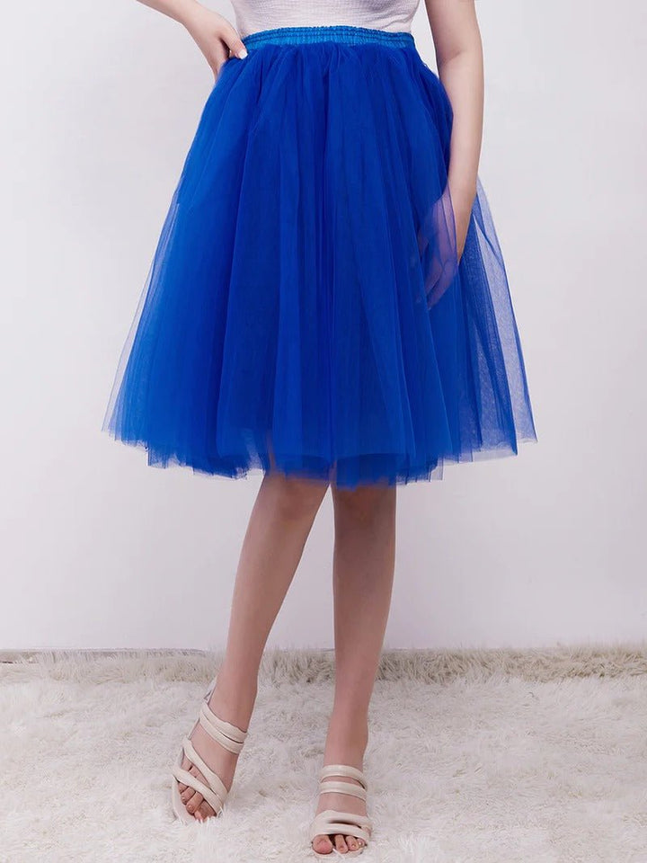 Knee-Length Tulle TUTU Dress Under Skirt - CALABRO®