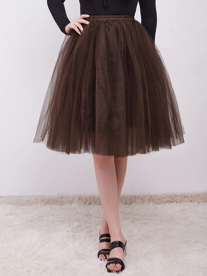 Knee-Length Tulle TUTU Dress Under Skirt - CALABRO®