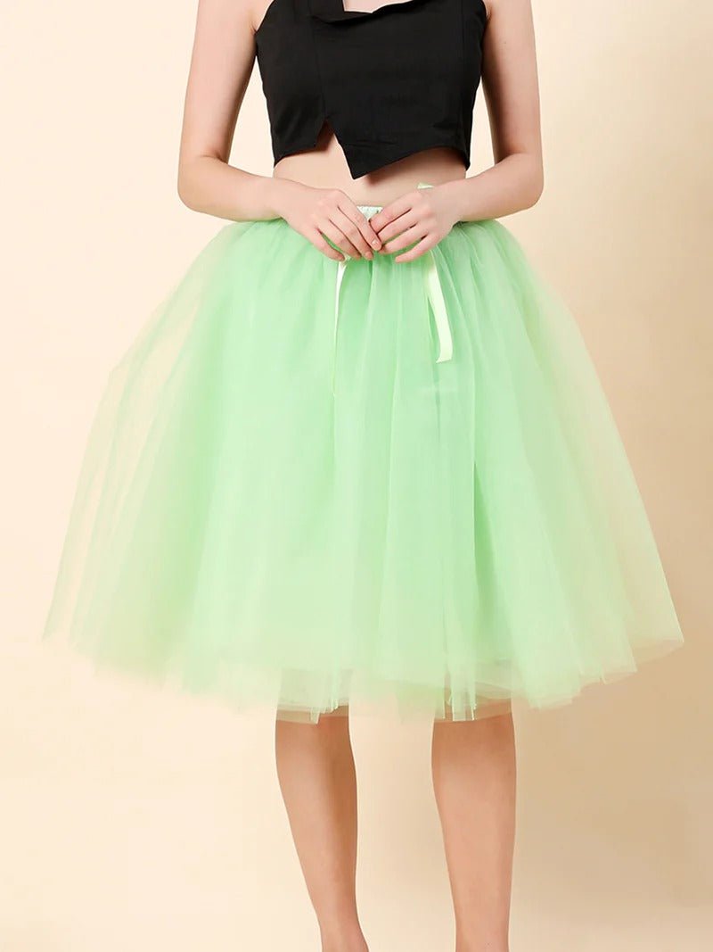 Knee-Length Tulle TUTU Dress Under Skirt - CALABRO®