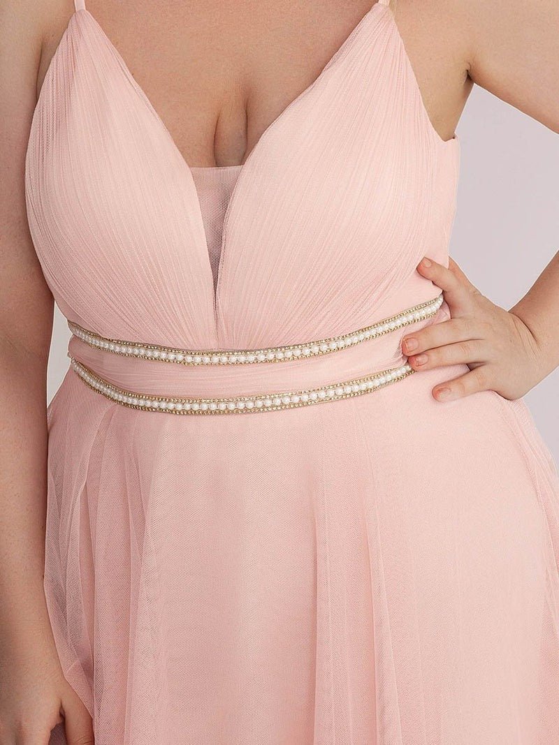 Plus Size High Low Prom Dresses With Spaghetti Straps - CALABRO®