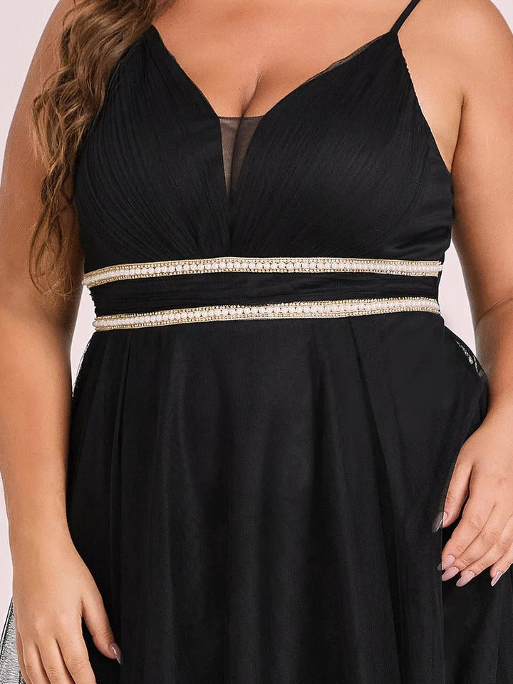 Plus Size High Low Prom Dresses With Spaghetti Straps - CALABRO®