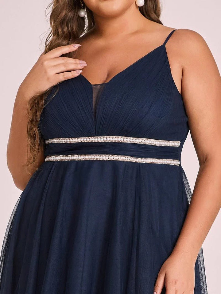 Plus Size High Low Prom Dresses With Spaghetti Straps - CALABRO®